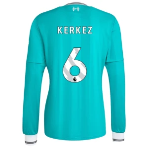 Maglie Calcio Liverpool FC Kerkez #6 2025-26 Terza Uomo Manica Lunga