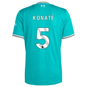 Maglie Calcio Liverpool FC Konate #5 2025-26 Terza Uomo