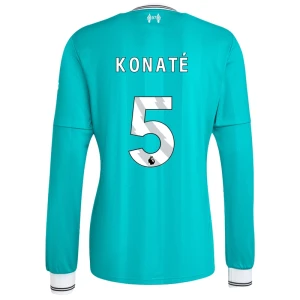 Maglie Calcio Liverpool FC Konate #5 2025-26 Terza Uomo Manica Lunga