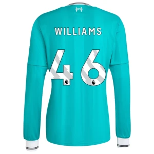 Maglie Calcio Liverpool FC Williams #46 2025-26 Terza Uomo Manica Lunga