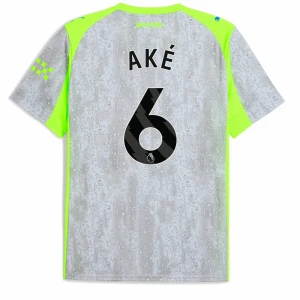 Maglie Calcio Manchester City Ake #6 2025-26 Terza Uomo