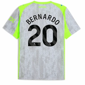 Maglie Calcio Manchester City Bernardo Silva #20 2025-26 Terza Uomo