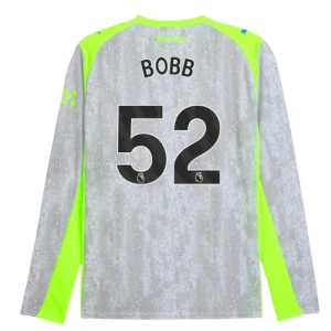 Maglie Calcio Manchester City Bobb #52 2025-26 Terza Uomo Manica Lunga