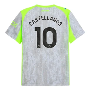 Maglie Calcio Manchester City Castellanos #10 2025-26 Terza Uomo