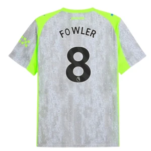 Maglie Calcio Manchester City Fowler #8 2025-26 Terza Uomo
