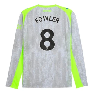 Maglie Calcio Manchester City Fowler #8 2025-26 Terza Uomo Manica Lunga