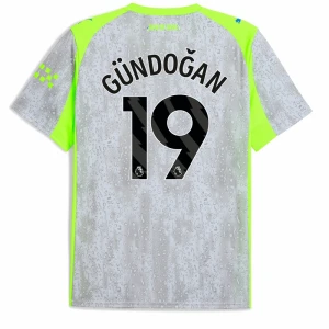 Maglie Calcio Manchester City Gundogan #19 2025-26 Terza Uomo
