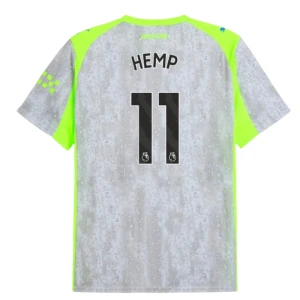 Maglie Calcio Manchester City Hemp #11 2025-26 Terza Uomo