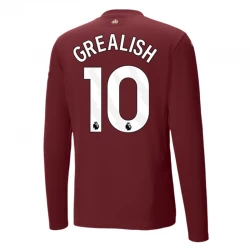 Maglie Calcio Manchester City Jack Grealish #10 2024-25 Terza Uomo Manica Lunga
