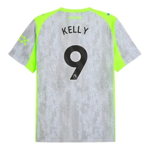 Maglie Calcio Manchester City Kelly #9 2025-26 Terza Uomo