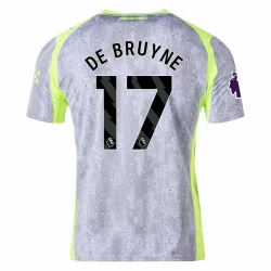 Maglie Calcio Manchester City Kevin De Bruyne #17 2025-26 Terza Uomo