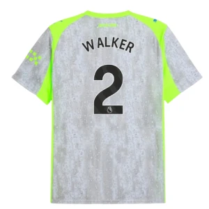 Maglie Calcio Manchester City Kyle Walker #2 2025-26 Terza Uomo