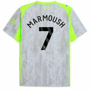 Maglie Calcio Manchester City Marmoush #7 2025-26 Terza Uomo
