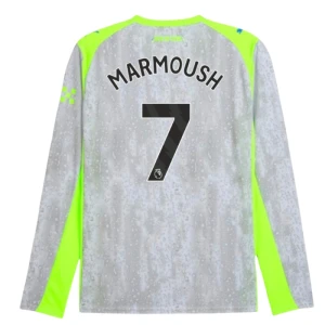 Maglie Calcio Manchester City Marmoush #7 2025-26 Terza Uomo Manica Lunga