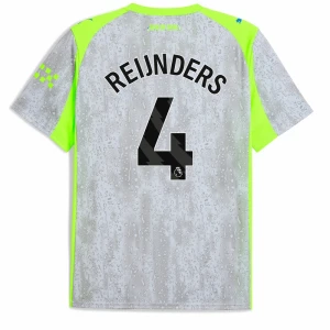 Maglie Calcio Manchester City Reijnders #4 2025-26 Terza Uomo