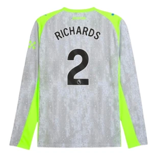 Maglie Calcio Manchester City Richards #2 2025-26 Terza Uomo Manica Lunga