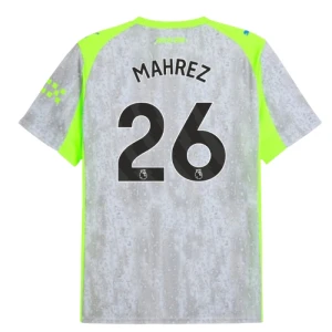 Maglie Calcio Manchester City Riyad Mahrez #26 2025-26 Terza Uomo