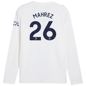 Maglie Calcio Manchester City Riyad Mahrez #26 2026-27 Terza Uomo Manica Lunga