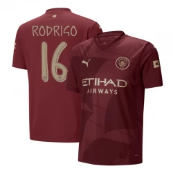Maglie Calcio Manchester City Rodrigo #16 2024-25 UCL Terza Uomo