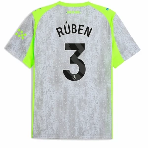 Maglie Calcio Manchester City Ruben #3 2025-26 Terza Uomo