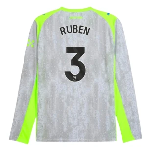 Maglie Calcio Manchester City Ruben #3 2025-26 Terza Uomo Manica Lunga