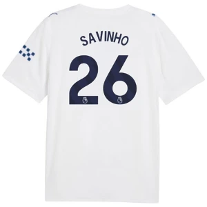 Maglie Calcio Manchester City Savinho #26 2026-27 Terza Uomo