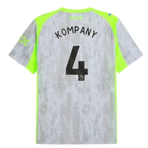 Maglie Calcio Manchester City Vincent Kompany #4 2025-26 Terza Uomo