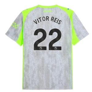 Maglie Calcio Manchester City Vitor Reis #22 2025-26 Terza Uomo
