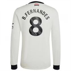 Maglie Calcio Manchester United Bruno Fernandes #8 2024-25 Terza Uomo Manica Lunga