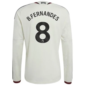 Maglie Calcio Manchester United Bruno Fernandes #8 2026-27 Terza Uomo Manica Lunga