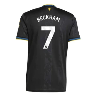 Maglie Calcio Manchester United David Beckham #7 2025-26 Terza Uomo