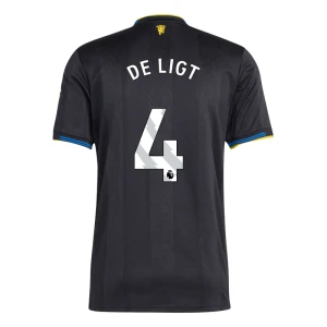 Maglie Calcio Manchester United De Ligt #4 2025-26 Terza Uomo