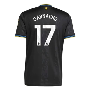 Maglie Calcio Manchester United Garnacho #17 2025-26 Terza Uomo