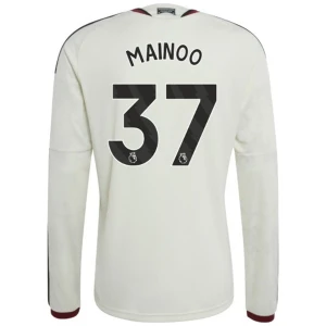 Maglie Calcio Manchester United Kobbie Mainoo #37 2026-27 Terza Uomo Manica Lunga