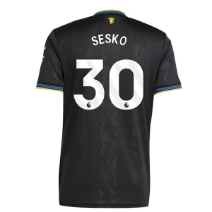Maglie Calcio Manchester United Sesko #30 2025-26 Terza Uomo