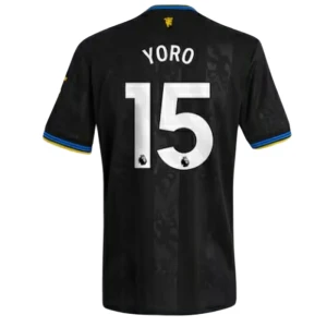 Maglie Calcio Manchester United Yoro #15 2025-26 Terza Uomo