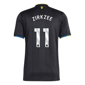 Maglie Calcio Manchester United Zirkzee #11 2025-26 Terza Uomo