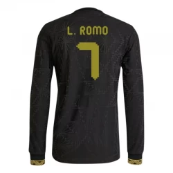 Maglie Calcio Messico L. Romo #7 2025 Black Gold Cup Terza Uomo