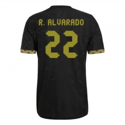 Maglie Calcio Messico R. Alvarado #22 2025 Black Gold Cup Terza Uomo