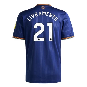 Maglie Calcio Newcastle United Livramento #21 2025-26 Terza Uomo