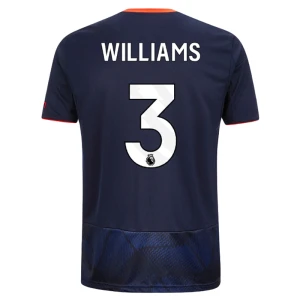 Maglie Calcio Nottingham Forest FC Williams #3 2025-26 Terza Uomo