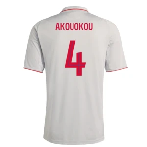 Maglie Calcio Olympique Lyonnais Akouokou #4 2025-26 Terza Uomo