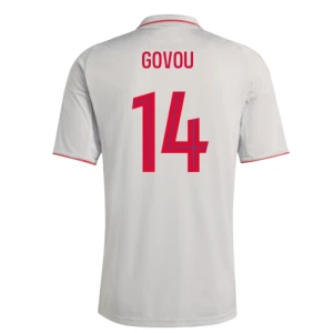 Maglie Calcio Olympique Lyonnais Govou #14 2025-26 Terza Uomo
