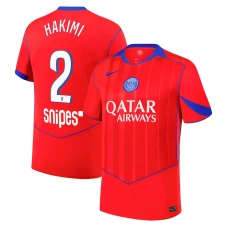 Maglie Calcio Paris Saint-Germain PSG Achraf Hakimi #2 2025-26 Terza Uomo