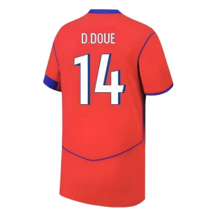 Maglie Calcio Paris Saint-Germain PSG D. Doue #14 2025-26 Terza Uomo