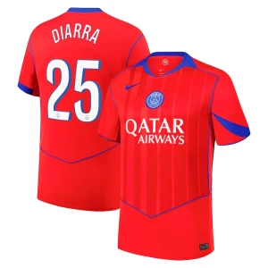 Maglie Calcio Paris Saint-Germain PSG Diarra #25 2025-26 Terza Uomo