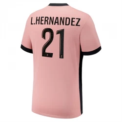 Maglie Calcio Paris Saint-Germain PSG L.Hernandez #21 2024-25 Terza Uomo