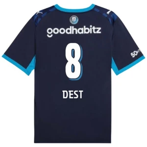 Maglie Calcio PSV Eindhoven Dest #8 2026-27 Terza Uomo