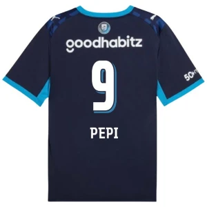 Maglie Calcio PSV Eindhoven Pepi #9 2026-27 Terza Uomo
