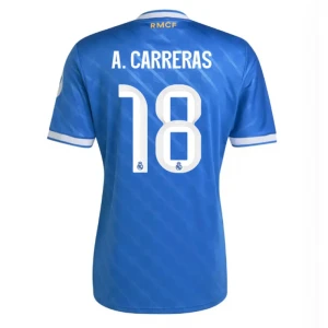 Maglie Calcio Real Madrid A. Carreras #18 2025-26 Terza Uomo
